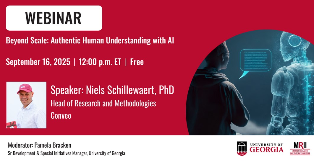 MRII Webinar - Beyond Scale: Authentic Human Understanding with AI