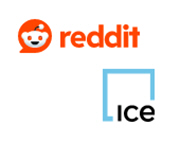 Reddit and ICE logos