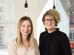 Helen Radia and Charley Day
