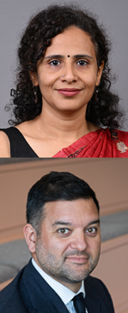 Swathi Kulkarni and Tom Halliday