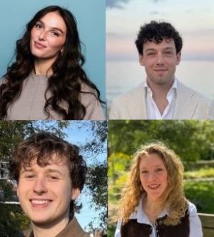 Top row L to R: Santoro, Middag; bottom row: Bermingham, Corradi